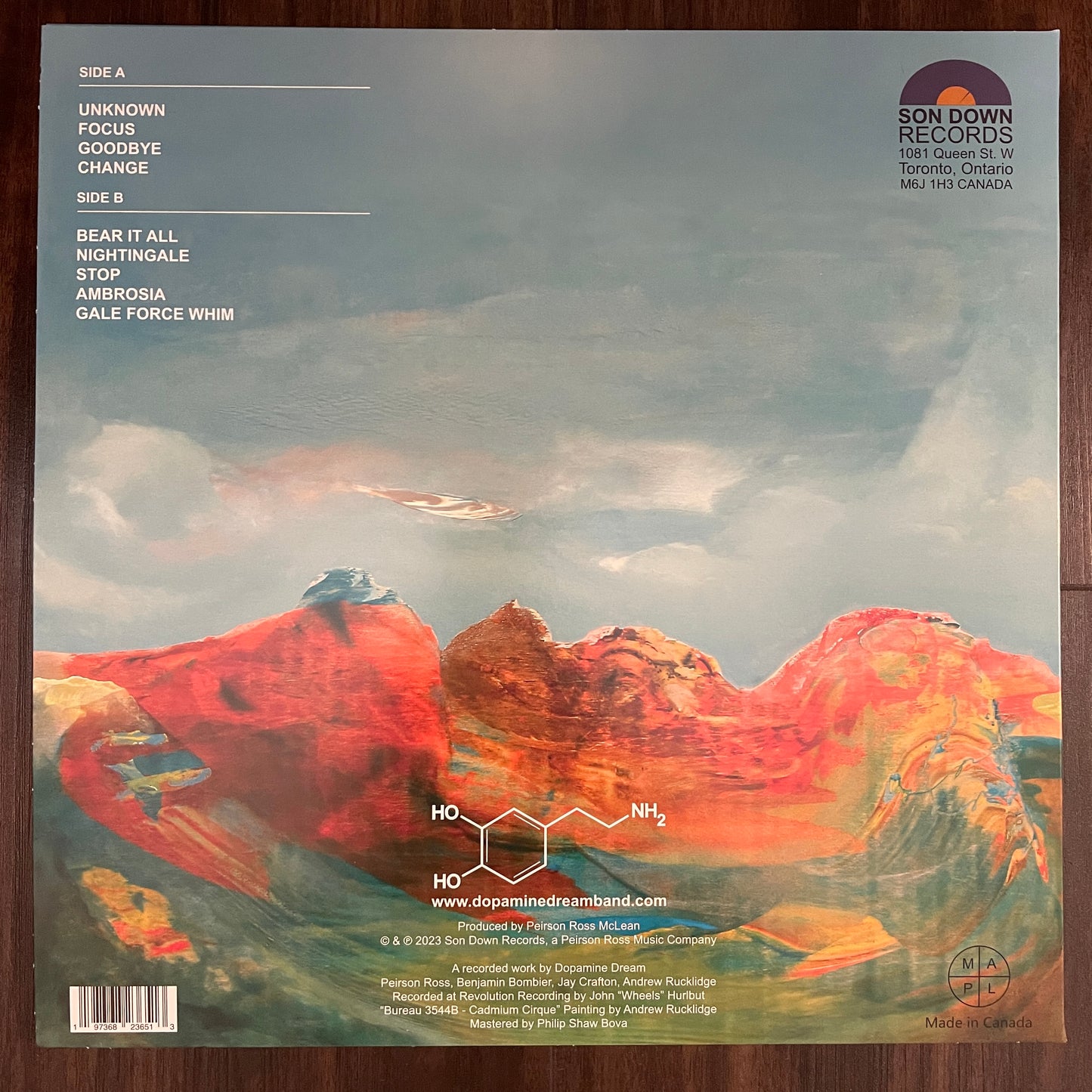 Deluxe Vinyl Record - "Unknown" - 1st Press
