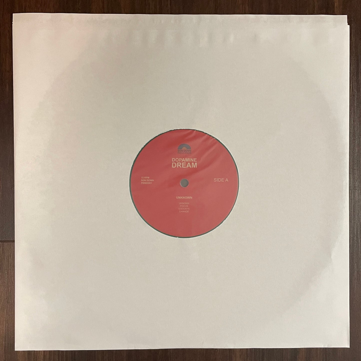 Deluxe Vinyl Record - "Unknown" - 1st Press